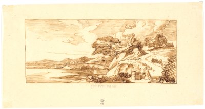 聖書をモチーフにした風景 作： Martinus Rørbye
