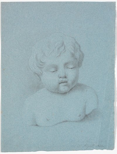 子供のバストの研究 作： Martinus Rørbye