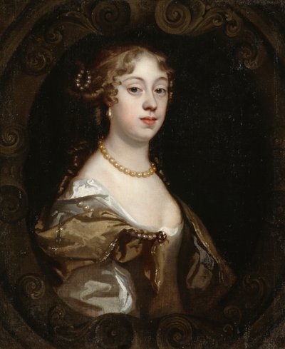 アビゲイル・ジョーダン（キャンバスに油彩） 作： Mary Beale