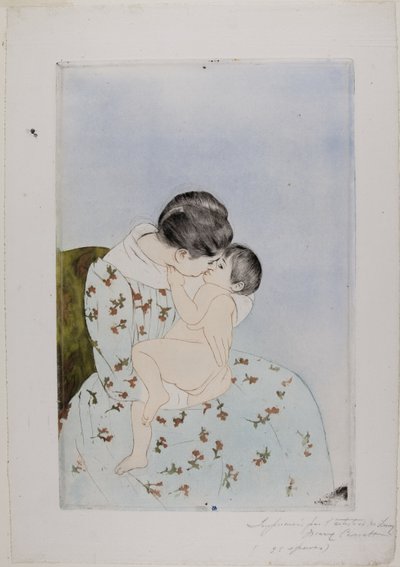 お風呂の後 作： Mary Cassatt