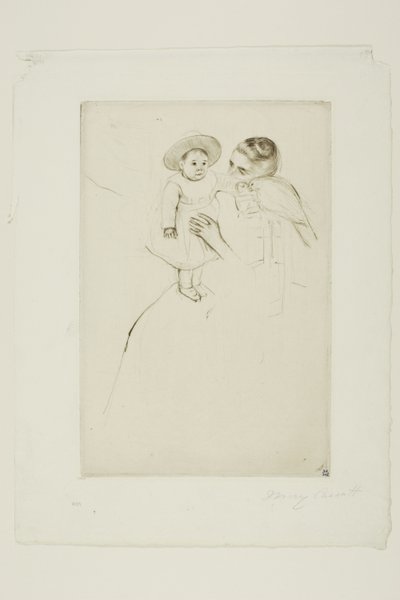 セプトゥイユのヘレン 作： Mary Cassatt