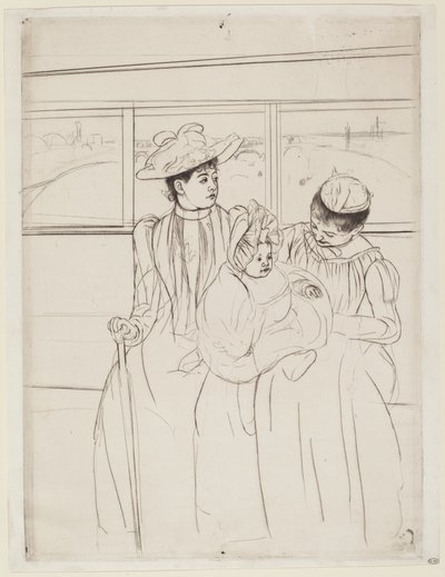 オムニバスで 作： Mary Cassatt