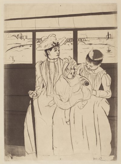 オムニバスで 作： Mary Cassatt