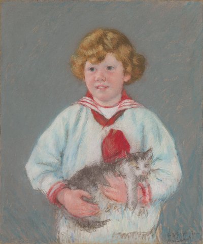 マスターアレクサンダーJ.カサットジュニア1914 作： Mary Cassatt