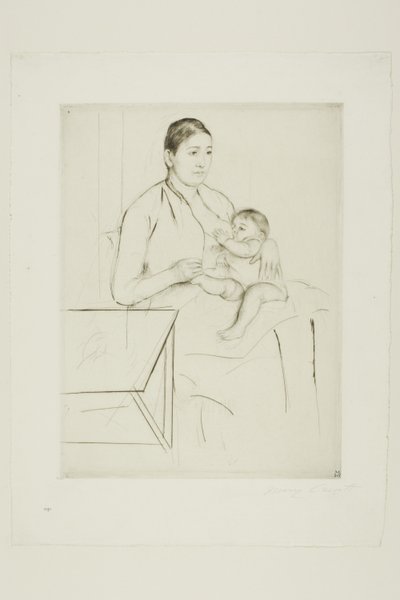 看護 作： Mary Cassatt