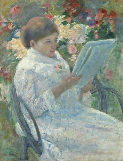 バルコニーで、1878-79 作： Mary Cassatt