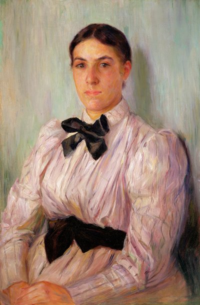 ウィリアムハリソン夫人の肖像、1890年頃 作： Mary Cassatt