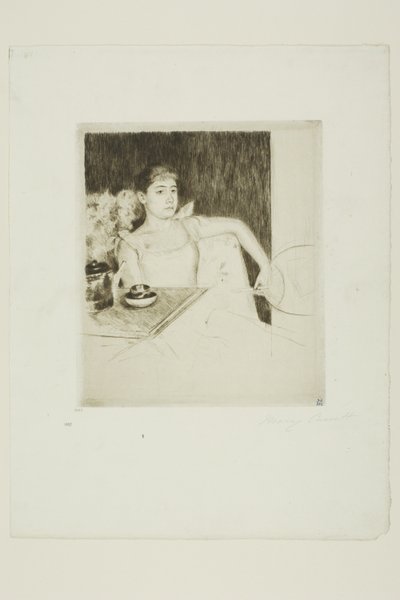 お茶 作： Mary Cassatt