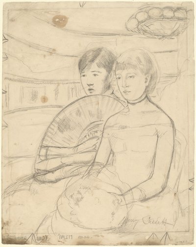Loge [直訳]、1882年。 作： Mary Cassatt