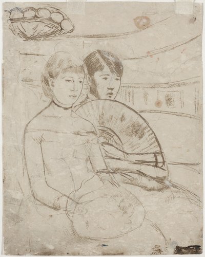 ロージ [裏面] 作： Mary Cassatt