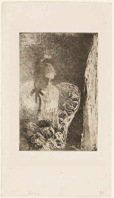 待っている 作： Mary Cassatt