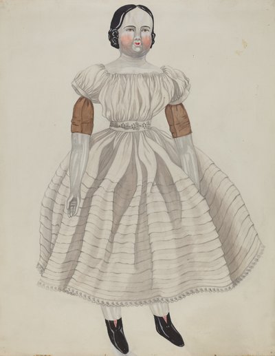 ドール - Ann Blairs, c. 1936. 作： Mary E Humes