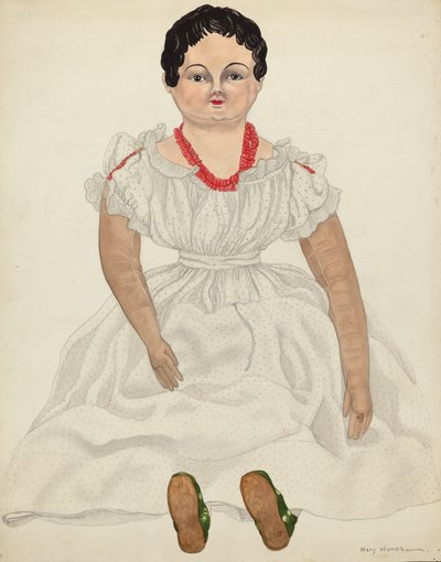 人形：メアリー・スコシア、19351942年 作： Mary E Humes