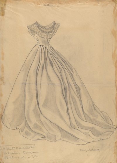 ドレス 作： Mary E. Humes