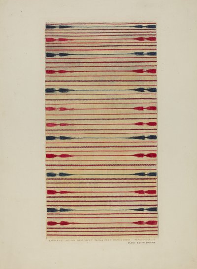 毛布 作： Mary Edith Brooks