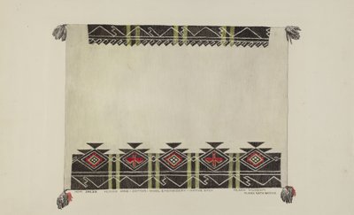 インドの毛布 作： Mary Edith Brooks