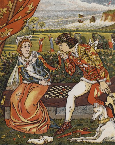 ドリゲンとアウレリウス、チョーサーのフランクリンの物語 作： Mary Eliza Haweis