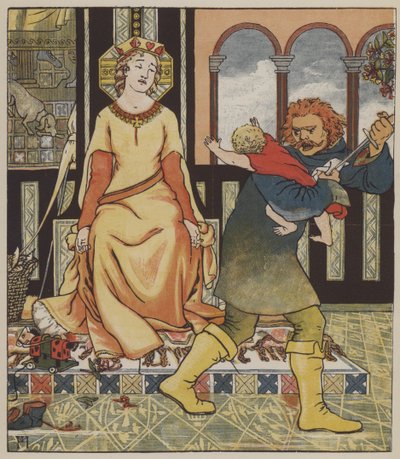 グリセルダスの悲しみ、チョーサーの書記官の物語 作： Mary Eliza Haweis