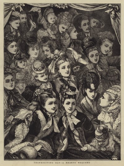 感謝祭、心からの歓迎 作： Mary Ellen Edwards