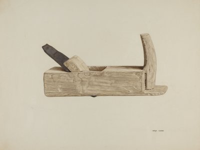 飛行機、1939年頃 作： Mary Hansen