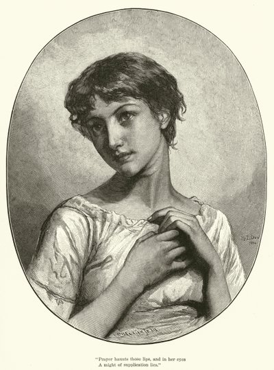 祈り（彫刻 作： Mary L. Gow