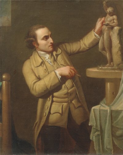 ジョセフ・ノルケンズ（1737-1823）c.1770-71（帆布に油彩） 作： Mary Moser