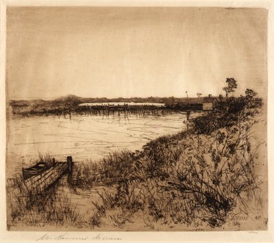 塩水池 作： Mary Nimmo Moran