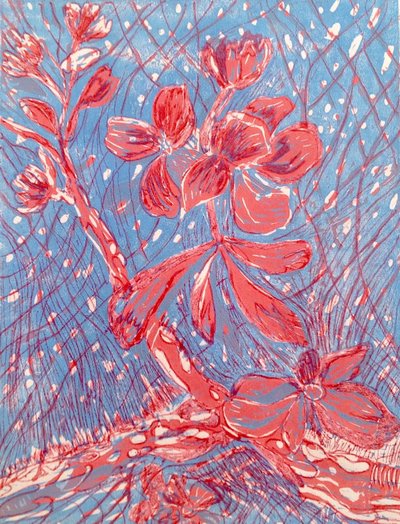 アーモンドの花 作： Mary Smith
