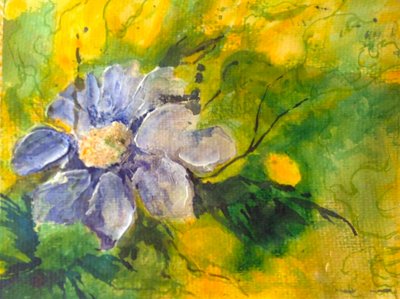 夕日のクレマチス 作： Mary Smith