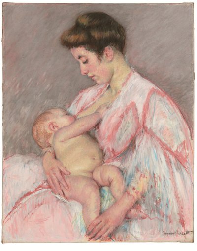  作： Mary Stevenson Cassatt