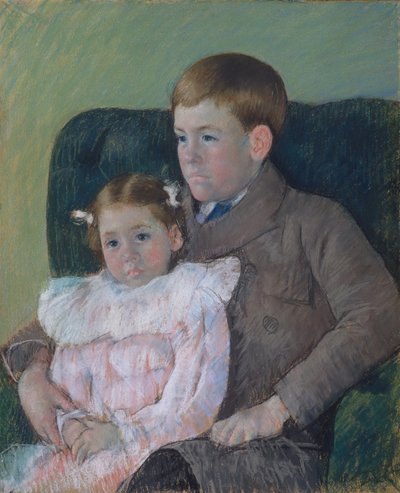 ガードナーとエレンメアリーカサット 作： Mary Stevenson Cassatt