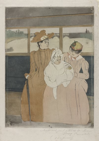 すべて、1890-91 作： Mary Cassatt