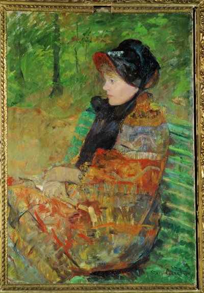  作： Mary Stevenson Cassatt