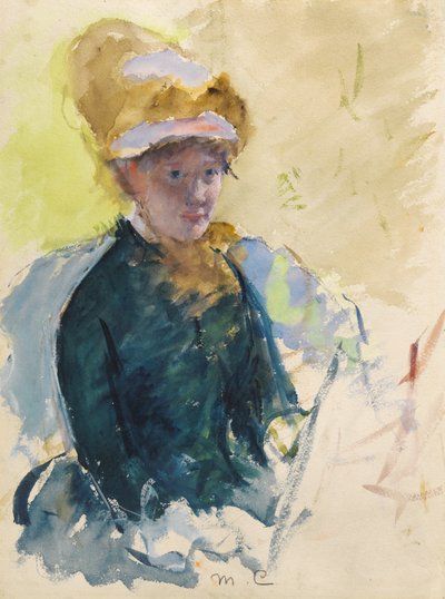  作： Mary Stevenson Cassatt