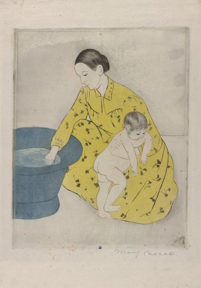 バース、1890-91 作： Mary Cassatt