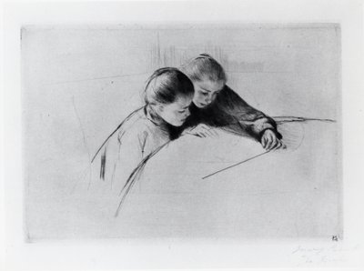 地図というか教訓というか 作： Mary Stevenson Cassatt