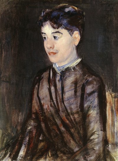 若い女性、 作： Mary Cassatt