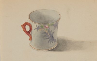 無題のカップ」1872年～1874年頃 作： Mary Vaux Walcott