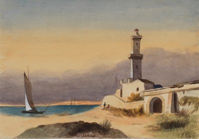 無題の風景」1876年 作： Mary Vaux Walcott