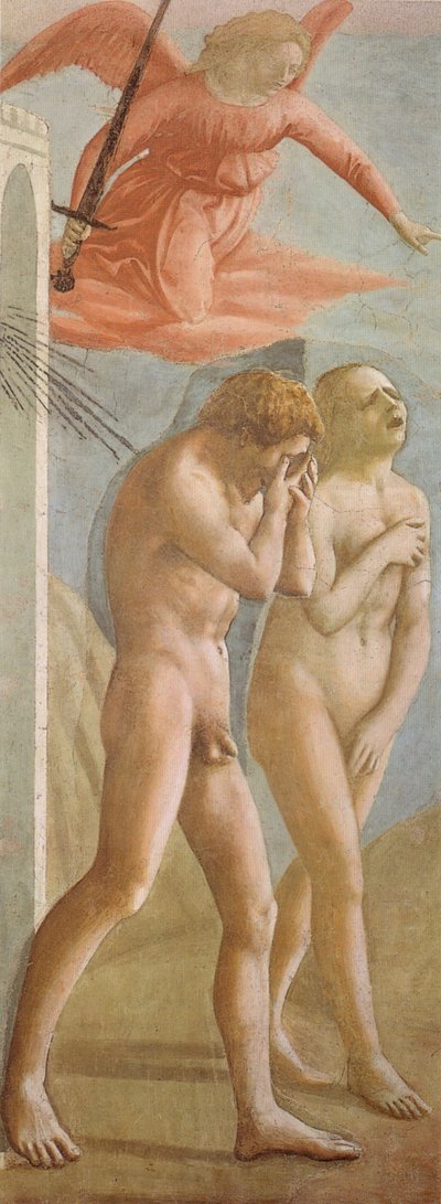 エデンの園からの追放 作： Masaccio