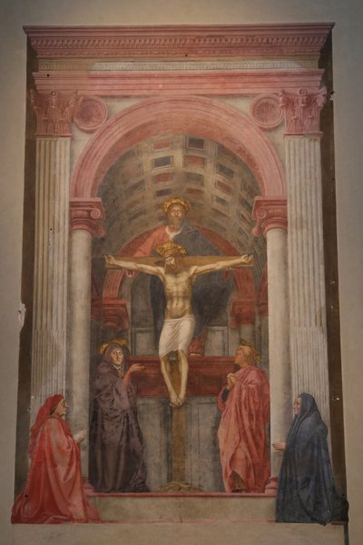聖トリニティ 作： Masaccio