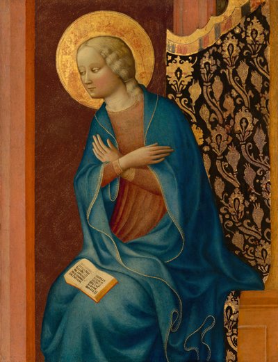 聖母受胎告知 作： Masolino da Panicale