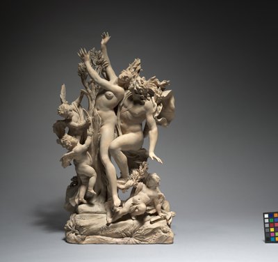 アポロとダフネ、1700年頃 作： Massimiliano Benzi Soldani