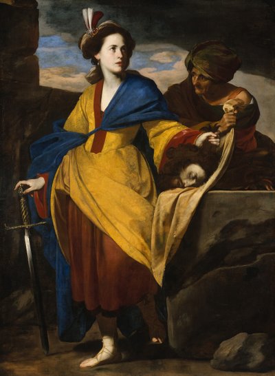 ホロフェルネスの頭を持つジュディス、ca。 1640。 作： Massimo Stanzione