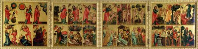 ハンブルクの聖ペテロの高祭壇、墓地の祭壇（パネル上のテンペラ） 作： Master Bertram of Minden
