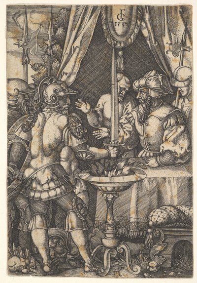 Mucius Scaevola, 1537年。 作： Master FG