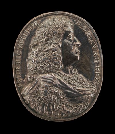 フレデリック3世（1609-1670、デンマーク・ノルウェー王）1648年［裏面］、1648年頃。 作： Master H.L.T.