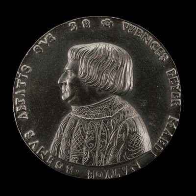 Václav Payer Wenceslaus Beyer, 1488-1537, ボヘミアの州医師 [obverse], 1526年。 作： Master M.P.