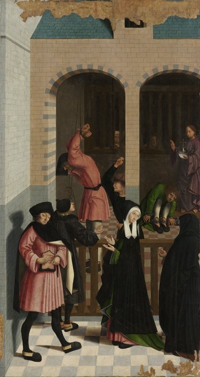 慈悲の7つの作品：身代金の身代金、1504年 作： Master of Alkmaar