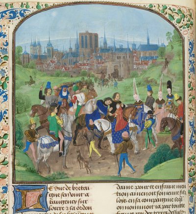 アンジュー・パリ 作： Master of Anthony of Burgundy
